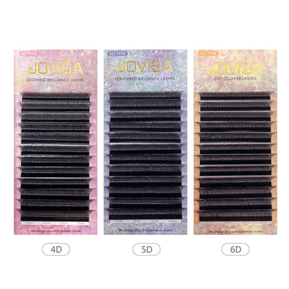 5D Feathered Radiance Lashes | Premade